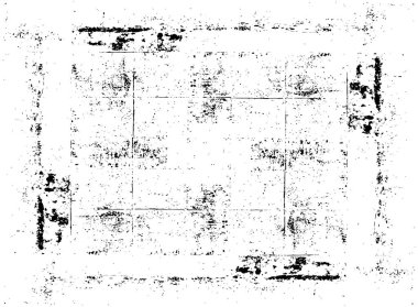 Sert siyah-beyaz doku vektörü. Derinden örtülmüş doku. Grunge 'un geçmişi. Soyut doku etkisi. Vektör İllüstrasyonu.       