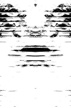 Sert siyah-beyaz doku vektörü. Derinden örtülmüş doku. Grunge 'un geçmişi. Soyut doku etkisi. Vektör İllüstrasyonu.       