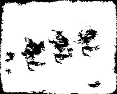 Sert siyah-beyaz doku vektörü. Derinden örtülmüş doku. Grunge 'un geçmişi. Soyut doku etkisi. Vektör İllüstrasyonu.       