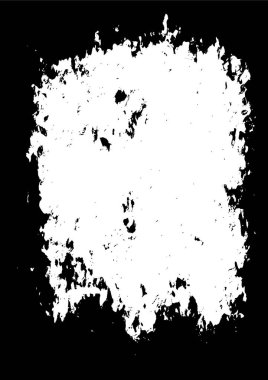 Sert siyah-beyaz doku vektörü. Derinden örtülmüş doku. Grunge 'un geçmişi. Soyut doku etkisi. Vektör İllüstrasyonu.       