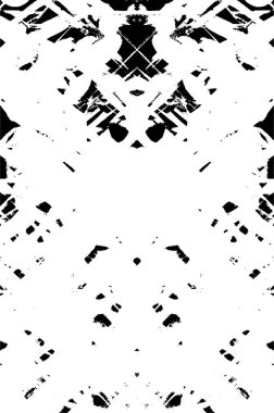 Sert siyah-beyaz doku vektörü. Derinden örtülmüş doku. Grunge 'un geçmişi. Soyut doku etkisi. Vektör İllüstrasyonu.       