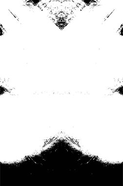 Sert siyah-beyaz doku vektörü. Derinden örtülmüş doku. Grunge 'un geçmişi. Soyut doku etkisi. Vektör İllüstrasyonu.       