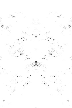 Koyu Grunge Geometrik Deseni