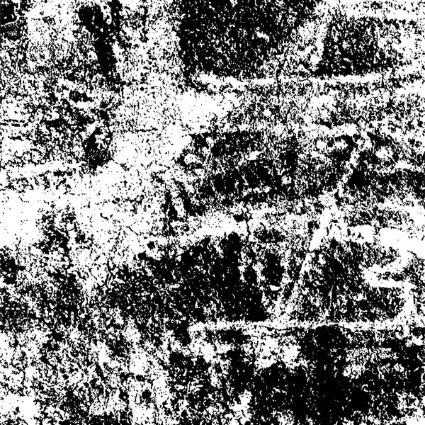 Черно Белая Монохромная Старинная Гранжевая Выветриваемая Фоновая Абстрактная Антикварная Текстура — стоковый вектор