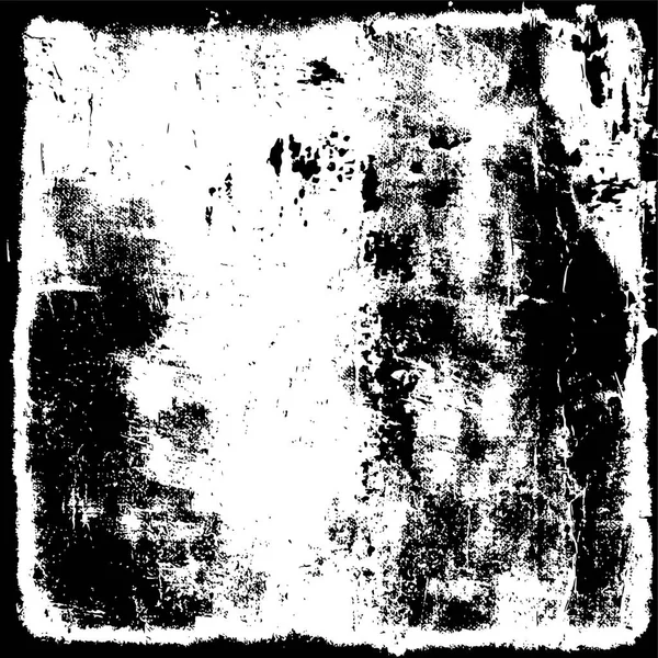 Blanco Negro Monocromo Viejo Grunge Vintage Envejecido Fondo Abstracto Textura — Archivo Imágenes Vectoriales