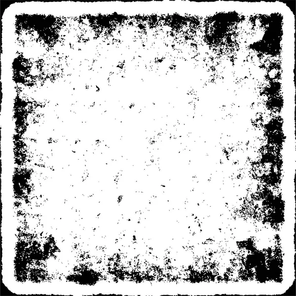 Monokrom Grunge Soyut Doku Siyah Beyaz Resimleme — Stok Vektör
