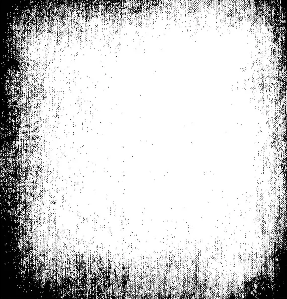 Tekstur Abstrak Monokrom Grunge Ilustrasi Hitam Dan Putih - Stok Vektor