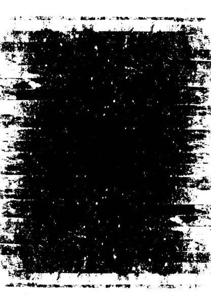 Textură Abstractă Monocromă Grunge Ilustrație Alb Negru — Vector de stoc
