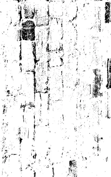 Monochrome Abstract Texture Black White Illustration — Stock Vector