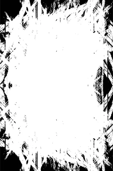 Monochroom Abstracte Textuur Zwart Wit Illustratie — Stockvector