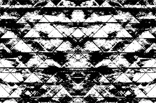 Texture Abstraite Monochrome Illustration Noir Blanc — Image vectorielle