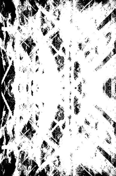 Monochrom Abstrakte Textur Schwarz Weiß Illustration — Stockvektor
