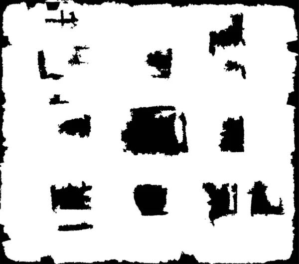 Monokróm Absztrakt Textúra Fekete Fehér Illusztráció — Stock Vector
