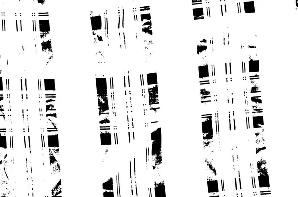 Black White Abstract Texture Monochrome Illustration — Stock Vector