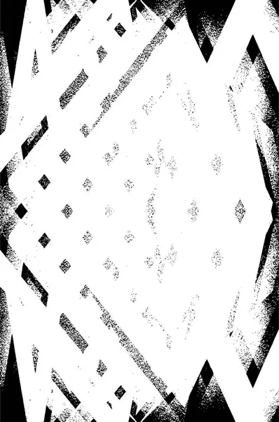 Fekete Fehér Absztrakt Textúra Monokróm Illusztráció — Stock Vector