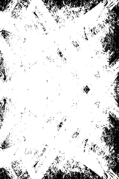 Czarno Biała Abstrakcyjna Faktura Ilustracja Monochromatyczna — Wektor stockowy
