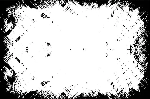 Struttura Astratta Bianco Nero Illustrazione Monocromatica — Vettoriale Stock