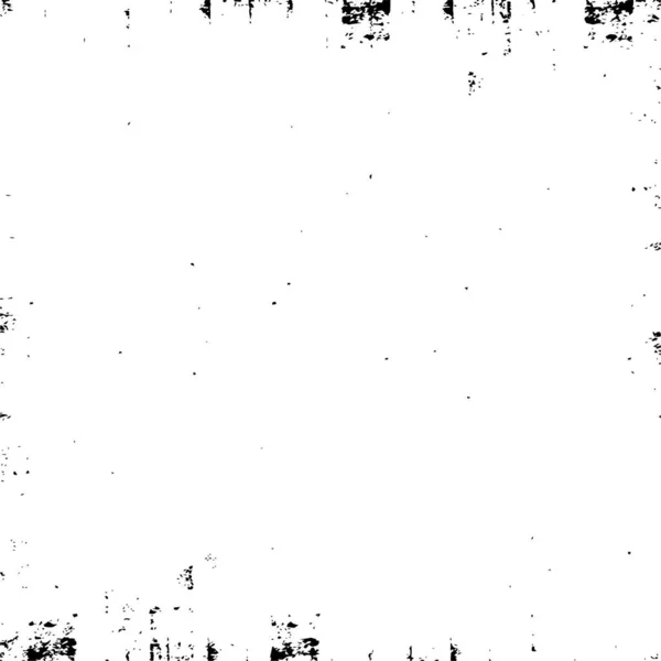 Vektorově Černá Textura Rozrušený Obrázek Pozadí Grunge Abstraktní Tah Štětce — Stockový vektor