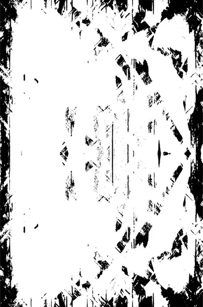 Textura Abstrata Preto Branco Ilustração Monocromática — Vetor de Stock