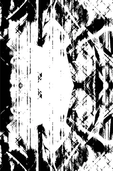 Černobílá Abstraktní Textura Jednobarevná Ilustrace — Stockový vektor