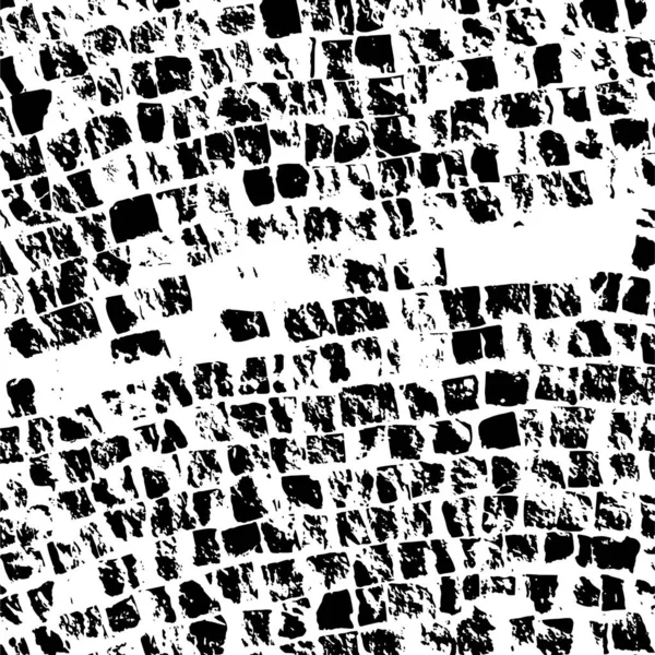 Černobílý Grunge Vektorová Monochromatická Textura — Stockový vektor
