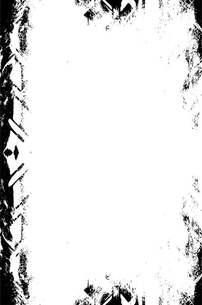 Siyah Beyaz Grunge Vektör Monokrom Dokusu — Stok Vektör