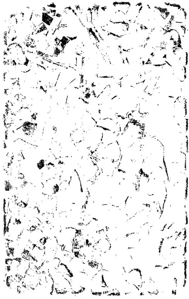 Чорно Біла Гранжа Векторна Монохромна Текстура — стоковий вектор