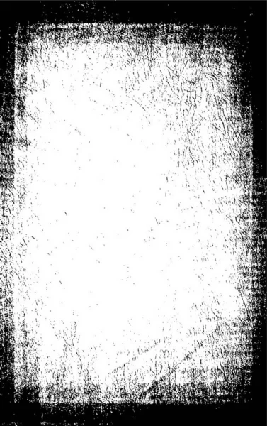 Black White Grunge Vector Monochrome Texture — Stock Vector