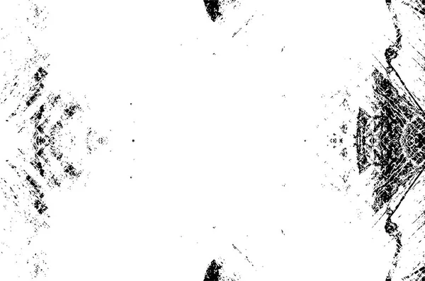 Grunge Blanco Negro Textura Monocromática Vectorial — Vector de stock