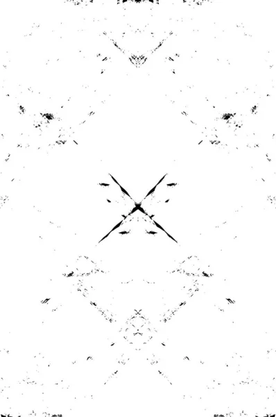 Grunge Noir Blanc Texture Vectorielle Monochrome — Image vectorielle