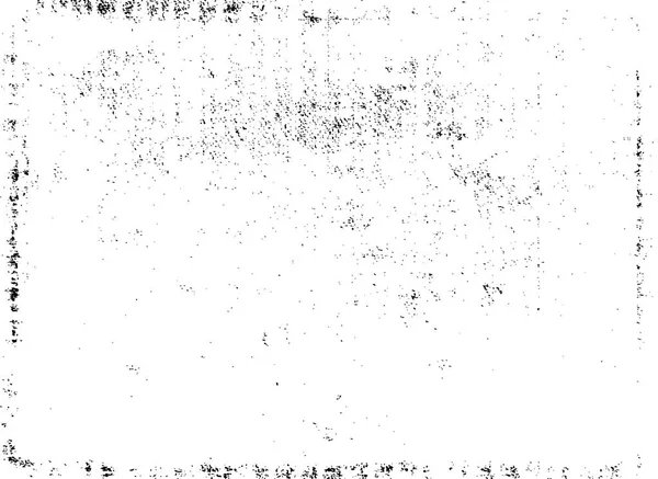 Grunge Preto Branco Textura Monocromática Vetorial — Vetor de Stock