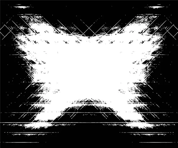 Schwarz Weiße Abstrakte Textur Monochrome Illustration — Stockvektor