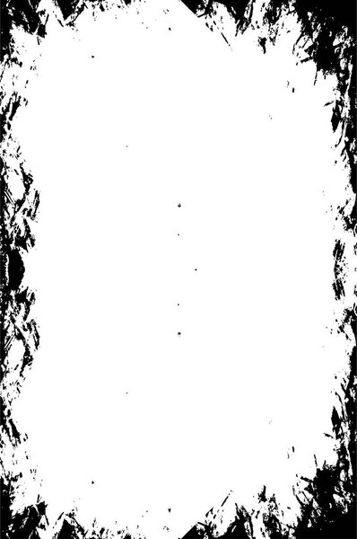 Grunge black and white pattern. Monochrome particles abstract texture. Background of cracks, scuffs, chips, stains, ink spots, lines. Dark design background surface. Gray printing element