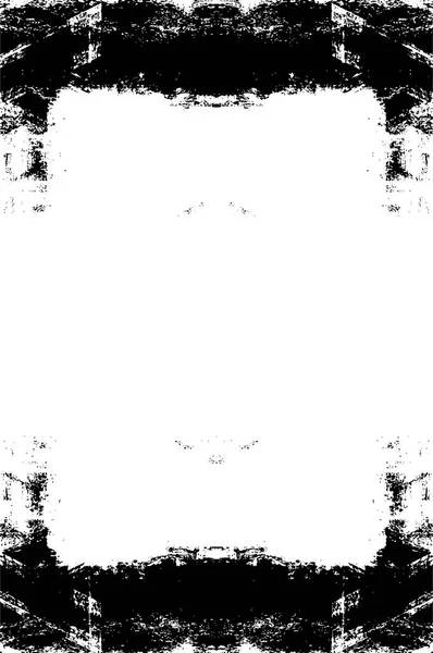 Грязный Фон Черно Белого Абстрактная Монохромная Текстура Марочные Элементы Пятна — стоковый вектор