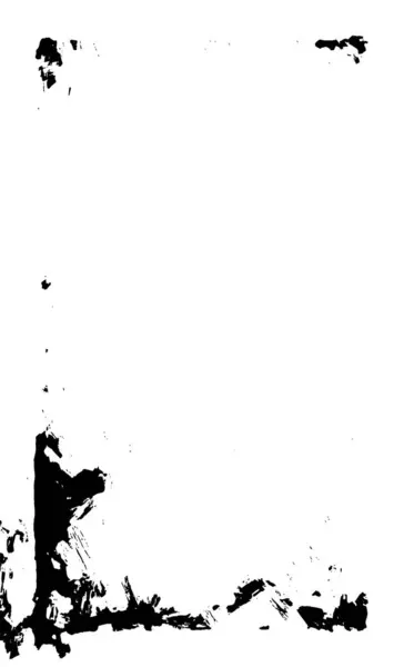 Black White Texture Art Style Fantastic Monochrome Background Pattern Chaos — Stock Vector