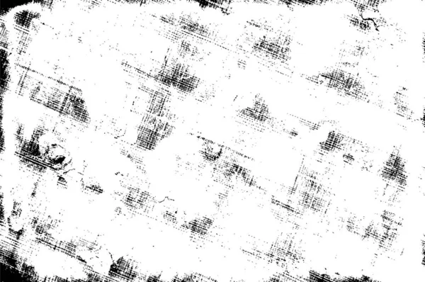 Czarno Biała Faktura Stylu Sztuki Fantastyczne Monochromatyczne Tło Wzór Chaosu — Wektor stockowy