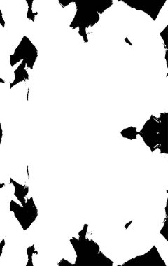Sanat tarzında siyah ve beyaz dokular. Harika bir monokrom geçmişi var. Noktaların, noktaların, çizgilerin, çatlakların kaosundan bir desen. Grunge karanlık gerçeküstü