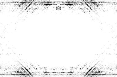 Koyu Grunge Geometrik Deseni