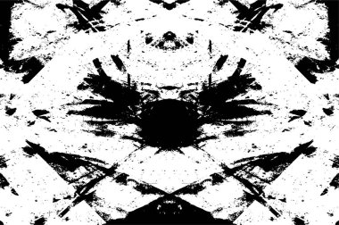 Siyah beyaz monokrom eski grunge vintage eskimiş arka plan soyut antika desenli retro model