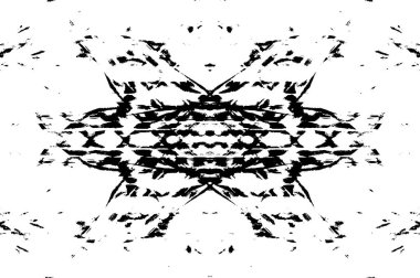 siyah ve beyaz tek renkli eski antika yıpranmış arka plan soyut antika desenli retro model