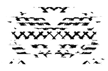 Grunge üst üste biniyor. Soyut siyah-beyaz vektör arkaplanı. Çatlak, leke ve noktalarda kirli desenli tek renkli klasik yüzey. Karanlık korku tarzında eski bir duvar.