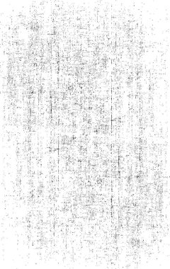 Grunge üst üste biniyor. Soyut siyah-beyaz vektör arkaplanı. Çatlak, leke ve noktalarda kirli desenli tek renkli klasik yüzey. Karanlık korku tarzında eski bir duvar.