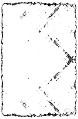 Grunge üst üste biniyor. Soyut siyah-beyaz vektör arkaplanı. Çatlak, leke ve noktalarda kirli desenli tek renkli klasik yüzey. Karanlık korku tarzında eski bir duvar.