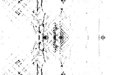 Soyut grunge arkaplanı. Monokrom dokusu. Siyah ve beyaz desenli arkaplan