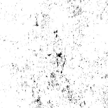 Çizik ve çiziklerle dolu siyah beyaz bir arka plan. Soyut vektör illüstrasyonu.       