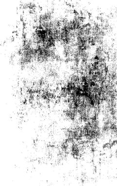 Çizik ve çiziklerle dolu siyah beyaz bir arka plan. Soyut vektör illüstrasyonu.       