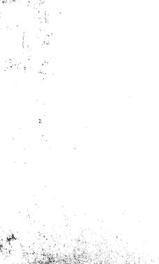 Grunge üst üste biniyor. Soyut siyah-beyaz vektör arkaplanı. Çatlak, leke ve noktalarda kirli desenli tek renkli klasik yüzey. Karanlık korku tarzında eski bir duvar.