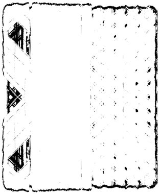 Siyah ve beyaz dokular. Soyut grunge arkaplanı. vektör illüstrasyonu