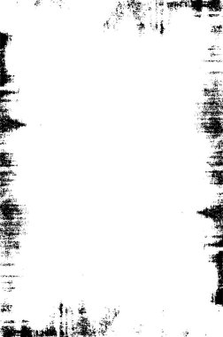 Sert siyah-beyaz doku vektörü. Derinden örtülmüş doku. Grunge 'un geçmişi. Soyut doku etkisi. Vektör İllüstrasyonu.       