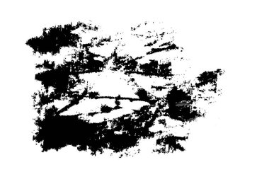 Sert siyah-beyaz doku vektörü. Derinden örtülmüş doku. Grunge 'un geçmişi. Soyut doku etkisi. Vektör İllüstrasyonu.       